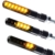 4 x LED Laufeffekt Lauflicht Blinker Motorradblinker Blade Sequentiell schwarz getönt 2 Paar 4 Stück - 6