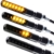 4 x LED Laufeffekt Lauflicht Blinker Motorradblinker Blade Sequentiell schwarz getönt 2 Paar 4 Stück - 1
