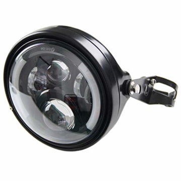 7-Zoll-Runde Led-Scheinwerfer Blinker mit 7-Zoll-Lampe Gehäuse Eimer für Motorrad Harley Davidson - 4